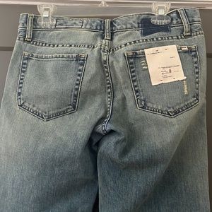 1969 GAP ultimate straight distressed jeans size 8 NWT